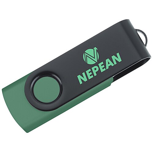 Swivel USB-C Drive - Black - 16GB - 24 hr Main Image