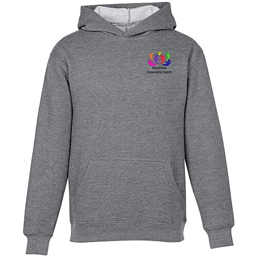 Lightweight 7 oz. Fleece Hoodie - Embroidered Main Image