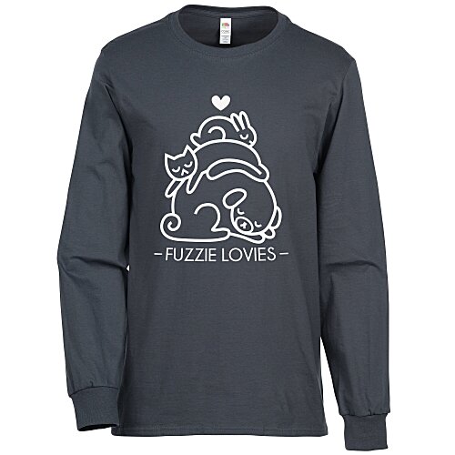 Fruit of the Loom Iconic LS T-Shirt - Colors Main Image