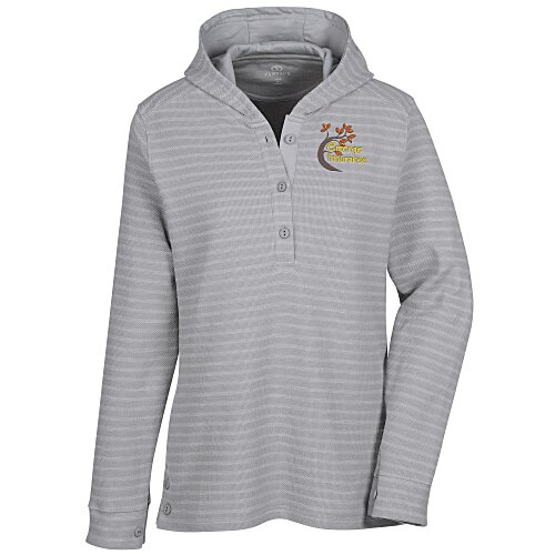 Baja Blend Button Hoodie - Ladies' Main Image