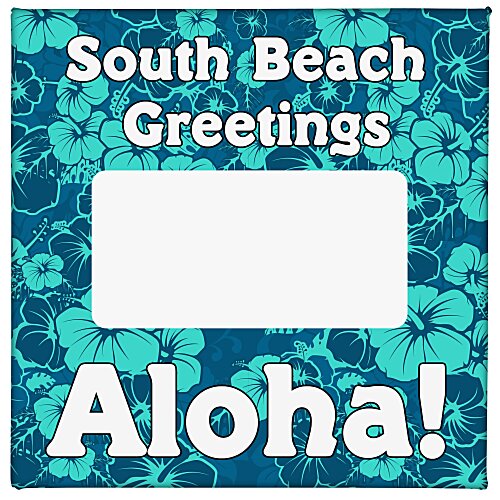 Matte Finish Name Badge - 1-1/2" Square Main Image