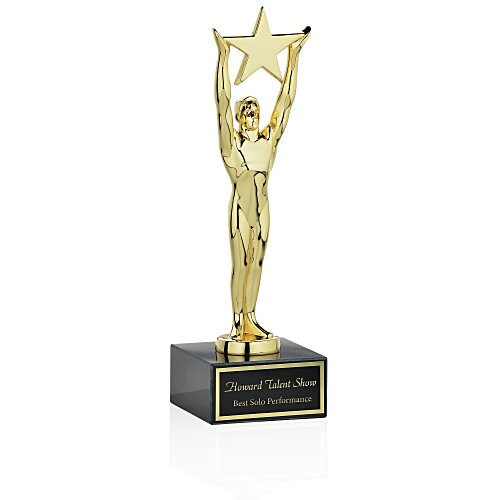 Star Achievement Cast Metal Award - 10 1/2 inches Main Image