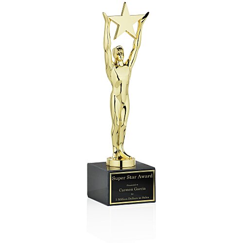 Star Achievement Cast Metal Award - 14 inches Main Image