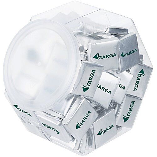 Tub of Chocolate Squares - 90-Piece Main Image