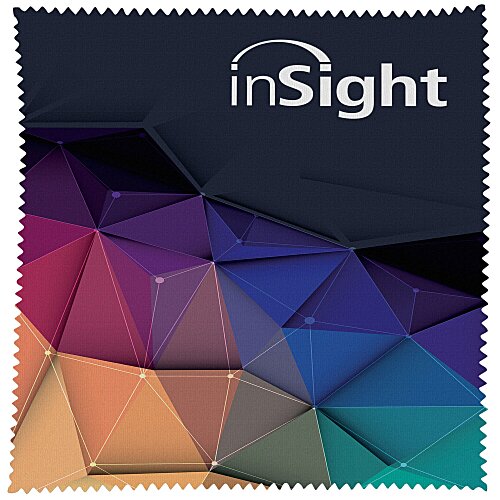 Full Color Cleaning Cloth - 6 inches x 6 inches Main Image