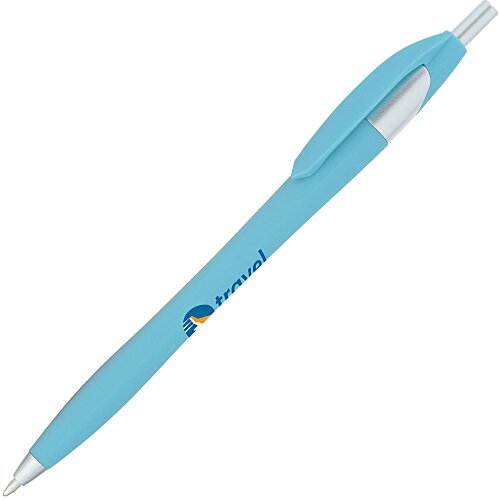 Javelin Soft Touch Pen - Neon - Full Color Main Image