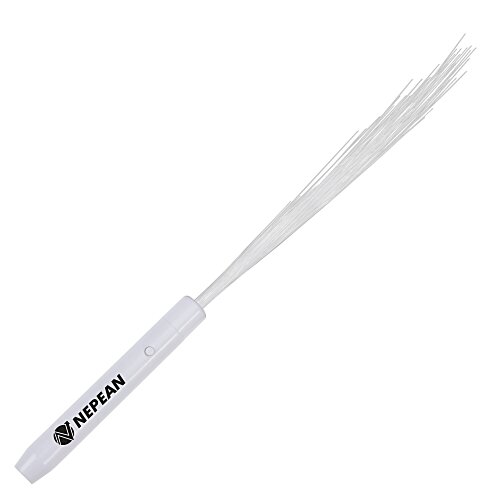 Flashing Fiber Optic Wand - Red, White & Blue Main Image