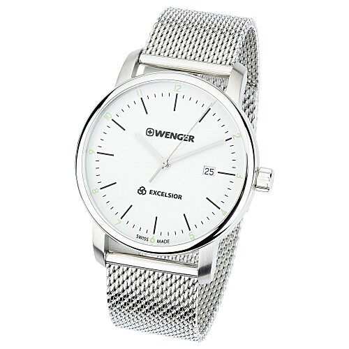 Wenger Stainless Steel Mesh Watch - Men's Main Image