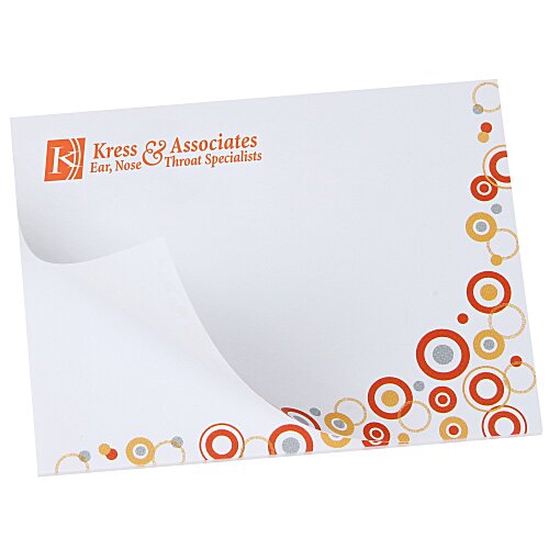 Souvenir Designer Sticky Note - 3" x 4" - Dots - 50 Sheet - 24 hr Main Image