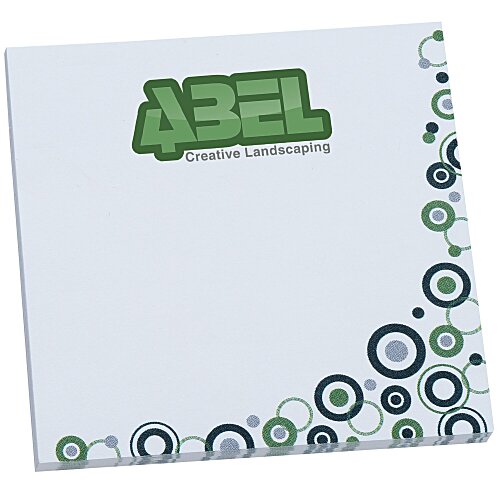 Souvenir Designer Sticky Note - 3" x 3" - Dots - 50 Sheet - 24 hr Main Image