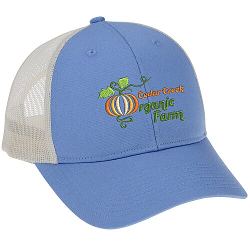 Structured Cotton Twill Trucker Cap Main Image