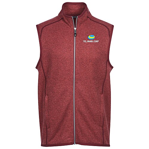 Cutter & Buck Sweater Knit Fleece Vest - Men's Main Image