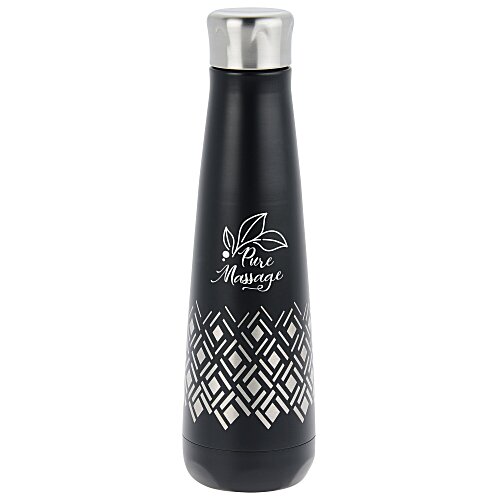 Peristyle Vacuum Bottle - 16 oz. - Diamonds Main Image