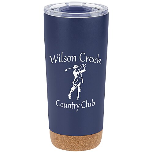 Austin Vacuum Tumbler with Cork Bottom - 20 oz. Main Image