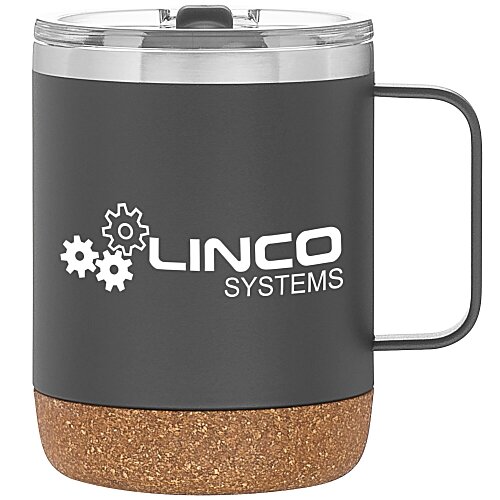 Explorer Vacuum Camp Mug with Cork Bottom - 12 oz. Main Image