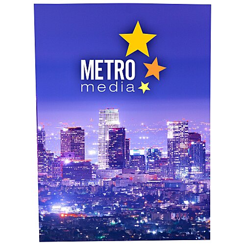Tri-Fold Three-Pocket Presentation Folder Main Image
