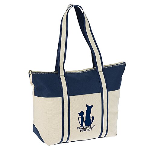Nantucket 12 oz. Cotton Boat Tote Main Image