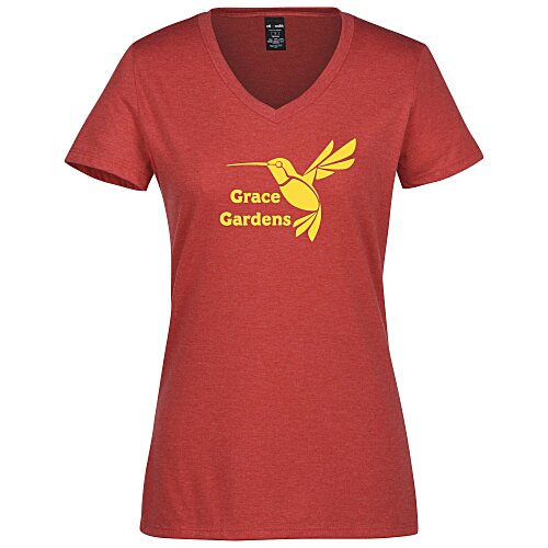 Allmade Tri-Blend V-Neck T-Shirt - Ladies' Main Image