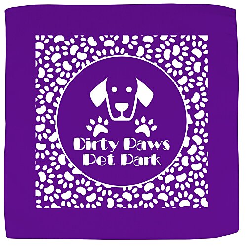 Hanky Bandana - 14" x 14" - USA Sewn Main Image