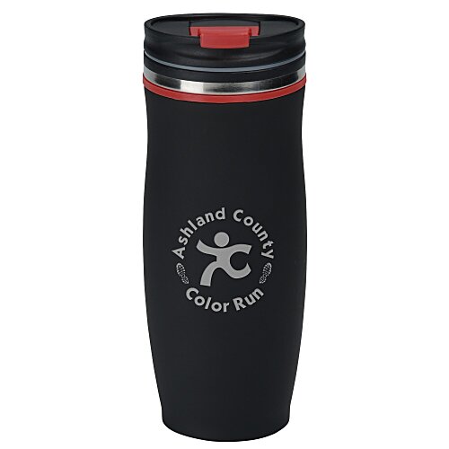 Charles Travel Tumbler - 16 oz - Laser Engraved Main Image
