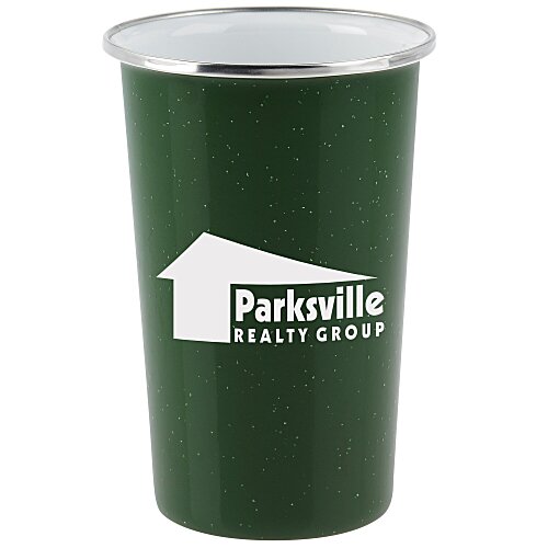 Speckled Enamel Pint Cup - 17 oz. Main Image