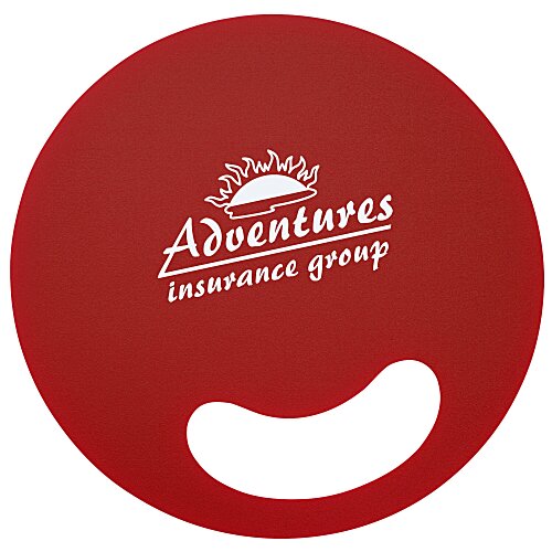 Breezin' Plastic Hand Fan - Round - 24 hr Main Image