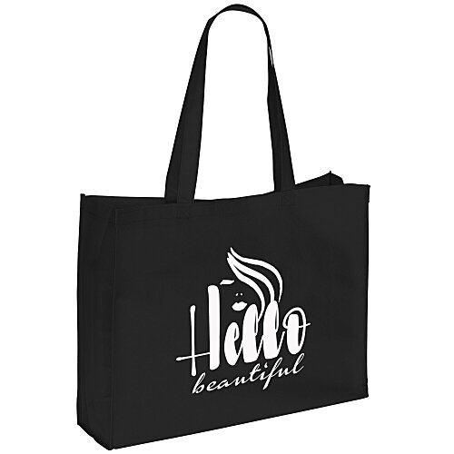 Jumbo Hook and Loop Closure Tote Main Image
