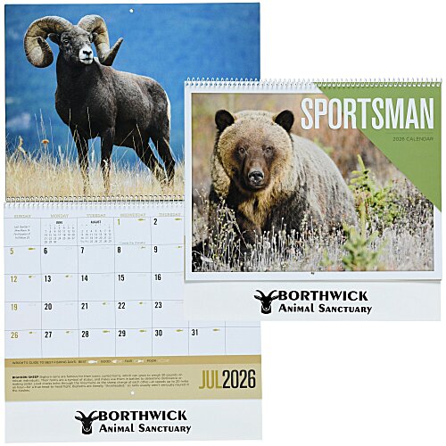 Sportsman Wildlife Wall Calendar Main Image
