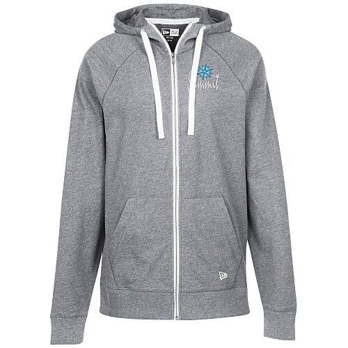 New Era Sueded Cotton Full-Zip Hoodie - Men's - Embroidered - 24 hr Main Image