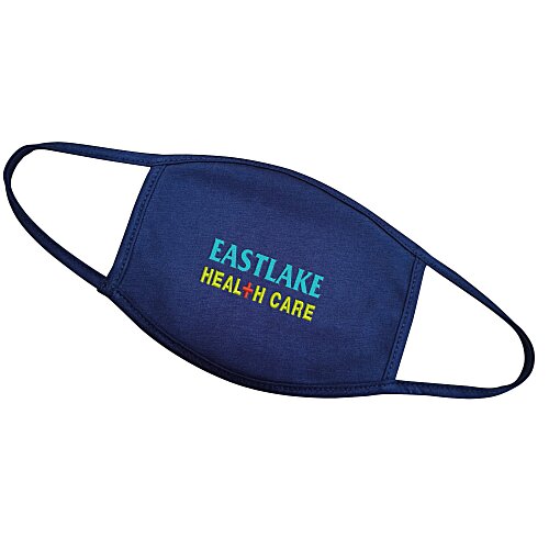 Cotton Face Mask - Embroidered Main Image