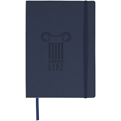 Pedova Ultra Soft Bound Journal Book - 9-1/2" x 6-3/4" - 24 hr Main Image