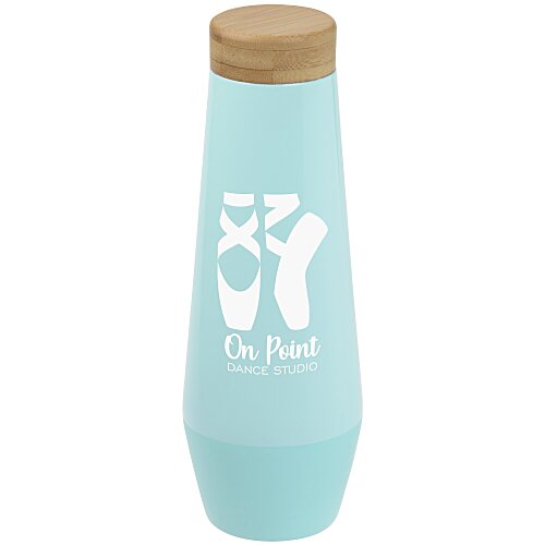 Echo Vacuum Bottle with Bamboo Lid - 17 oz. Main Image