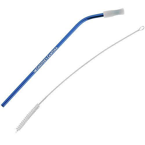 Bent Stainless Steel Straw Main Image