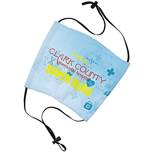 Full Color Microfiber Face Mask Main Image