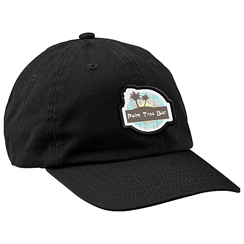 Cotton Washed Cap - Solid - Full Color Patch - 24 hr Main Image