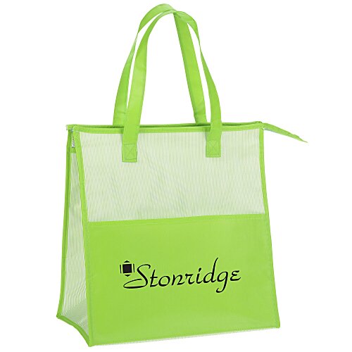 Matte Laminated Shoreside Cooler Tote Main Image