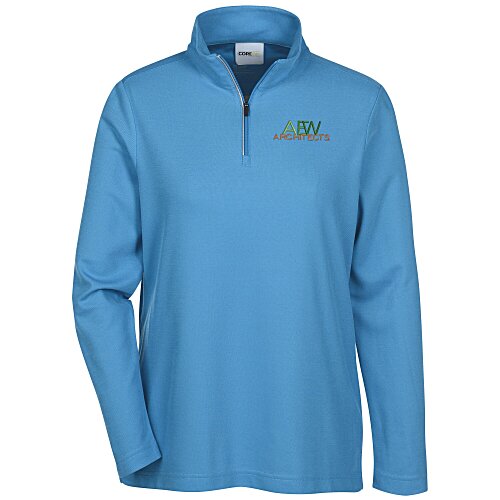Fusion ChromaSoft Pique 1/4-Zip Pullover - Ladies' Main Image