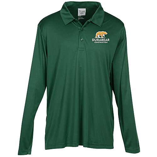 Zone Long Sleeve Performance Polo - Men's Main Image
