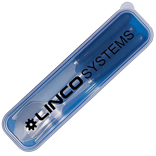 Stainless and Ceramic Cutlery Set - 24 hr Main Image