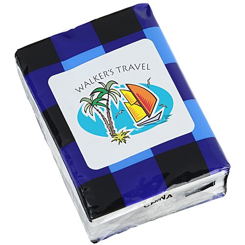 Small Tissue Packet - Plaid Main Image