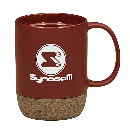 Beck Coffee Mug with Cork Base - 13 oz. - 24 hr Main Image
