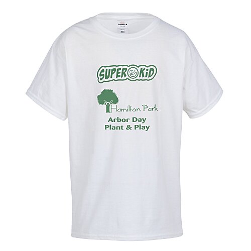Super Kid T-Shirt - Youth - Screen - White Main Image
