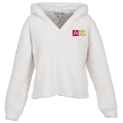 Sherpa Fleece Hoodie - Ladies' Main Image