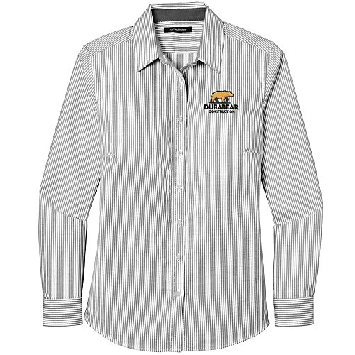 Performance Oxford Stripe Shirt - Ladies' Main Image