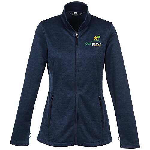 Interfuse Striated Fleece Jacket - Ladies' Main Image