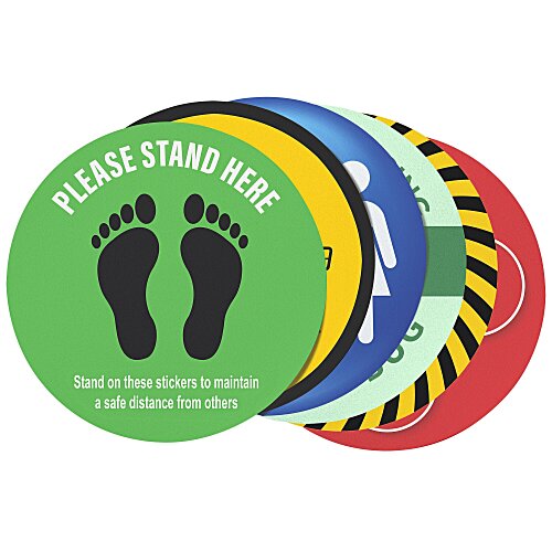 Indoor Surface Grip - Circles - Set of 6 - 12" Main Image