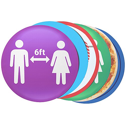 Surface Tac Outdoor High Traffic Graphics - Circles - Set of 6 - 18" Main Image