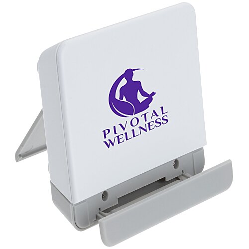 Compact Wireless Charging Pad and Phone Stand - 24 hr Main Image