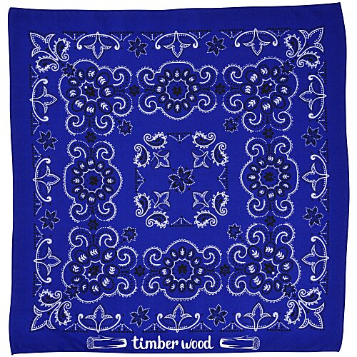 Texas Paisley Bandana - 27" x 27" Main Image