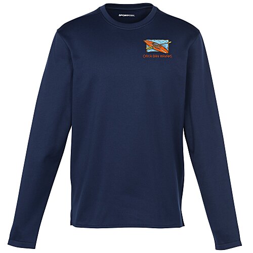 Athletic Fleece Crewneck Sweatshirt - Embroidered Main Image